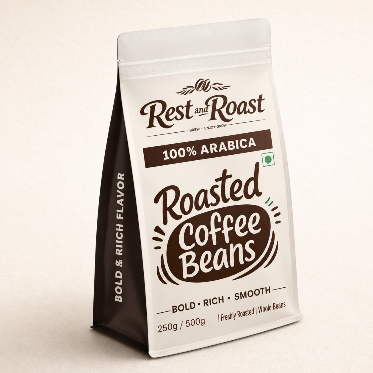 🌿 Rest and Roast – Coorg Arabica 100% (Single Estate)